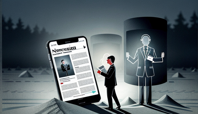 Secure Communication, Buried In A News App