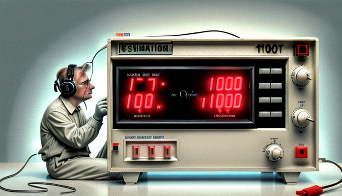 Testing a Soviet 1000 Volt Insulation Tester from 1985