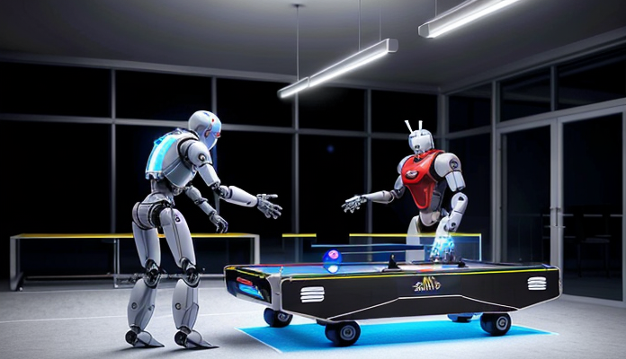 Building a Robot Partner to Play Air Hockey With