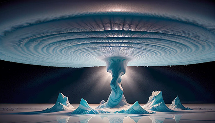 Scientists discover giant swirling plumes hidden deep inside Greenland’s ice sheet