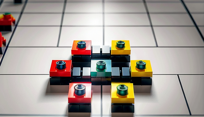 LEGO Machine Plays Tic-Tac-Toe Without Electronics