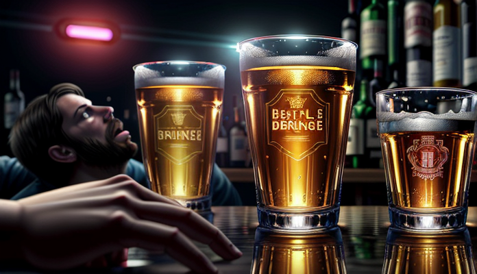 Binge drinking just once a month may triple your risk of liver scarring