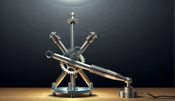 Building a Vise Stand with Pen-Like Retracting Wheels