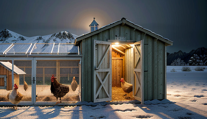 Chicken Coop Door Performs in Harsh Environment